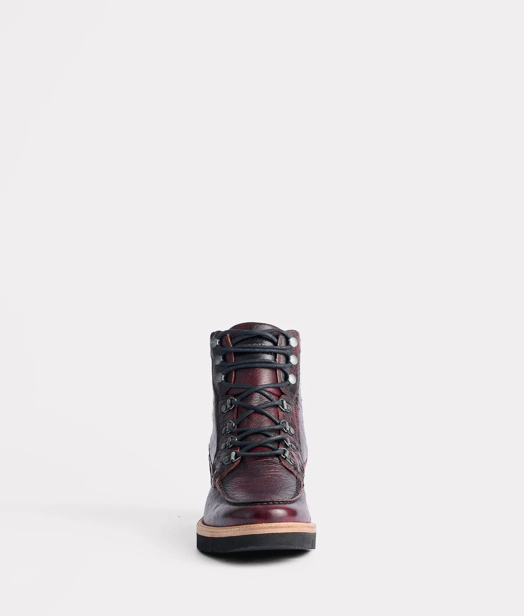 Ridgeline Exotic Lace Up Boot :: Black Cherry