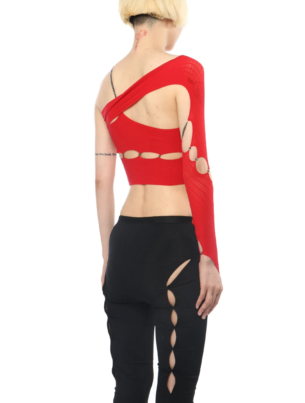 Rui Red Spiral Cutout Single Sleeves