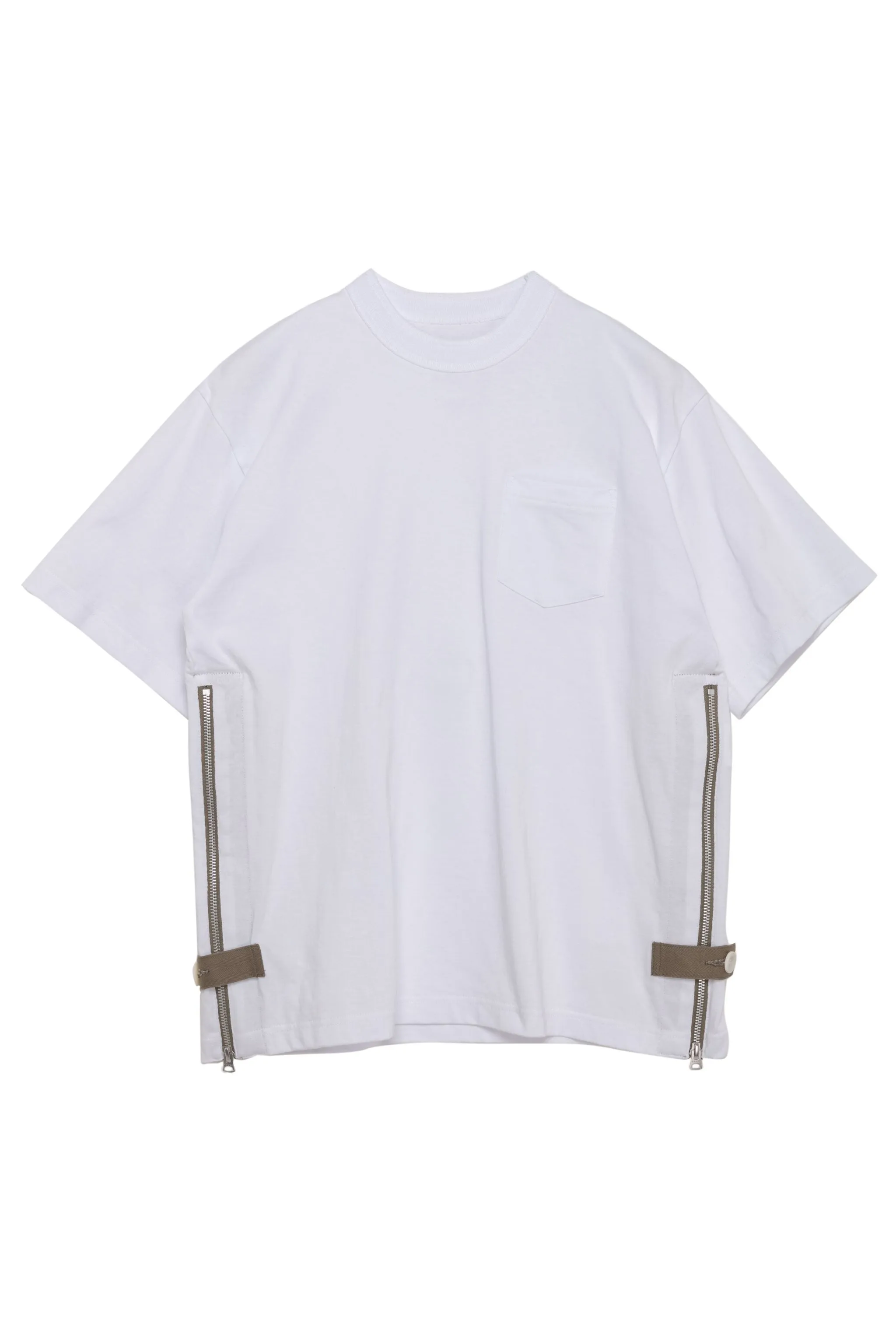 sacai  |Crew Neck Pullovers Unisex Street Style U-Neck Plain Cotton