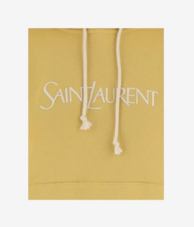 Saint Laurent  |Long Sleeves Logo V-neck & Crew neck