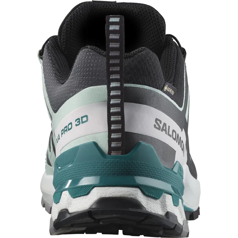 Salomon Women's XA Pro 3D V9 GTX Running Shoes Black/Aqua/Blue