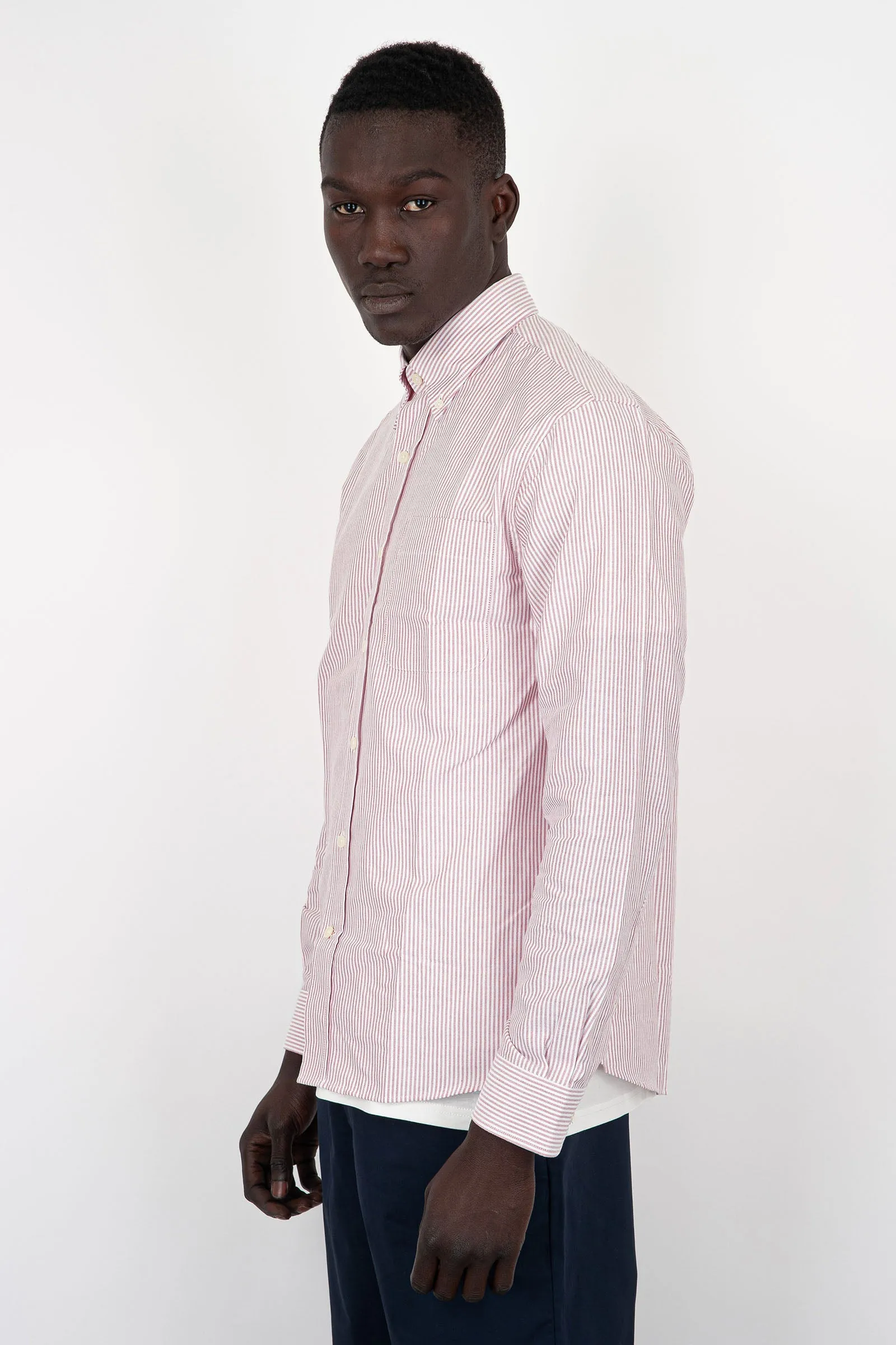 Sebago Camicia Doubling Cotone Rosa