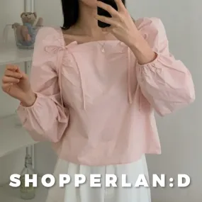 SHOPPERLAND  |Casual Style Street Style Long Sleeves Plain Cotton