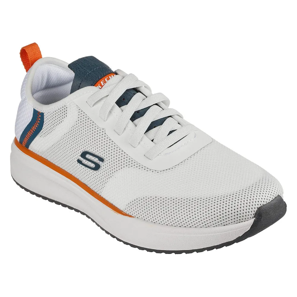 SKECHERS Men's Crowder-Destion Running Shoe (White)