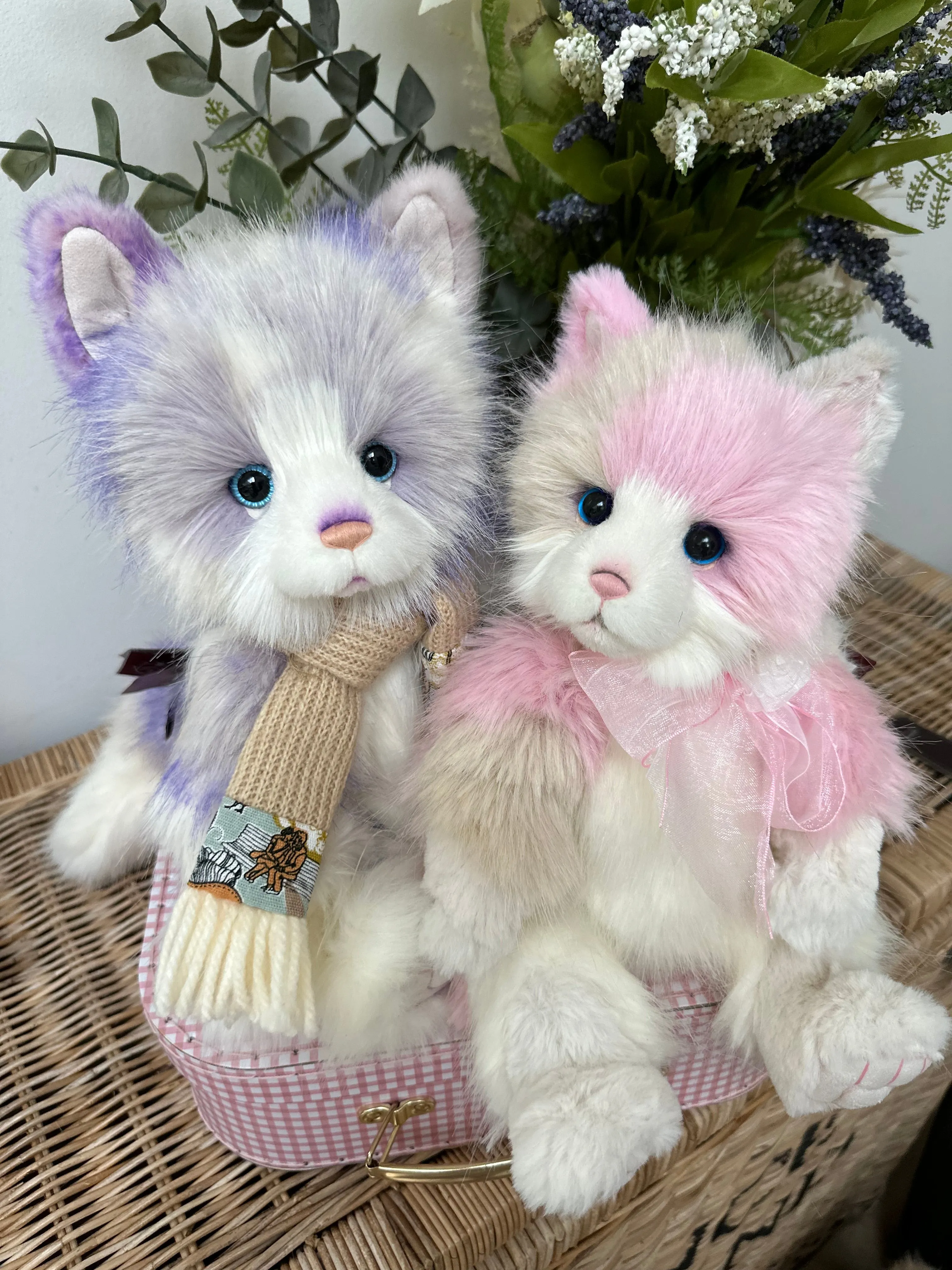 Sleepyhead Charlie Bears Secrets Collection Plush Kitten Cat