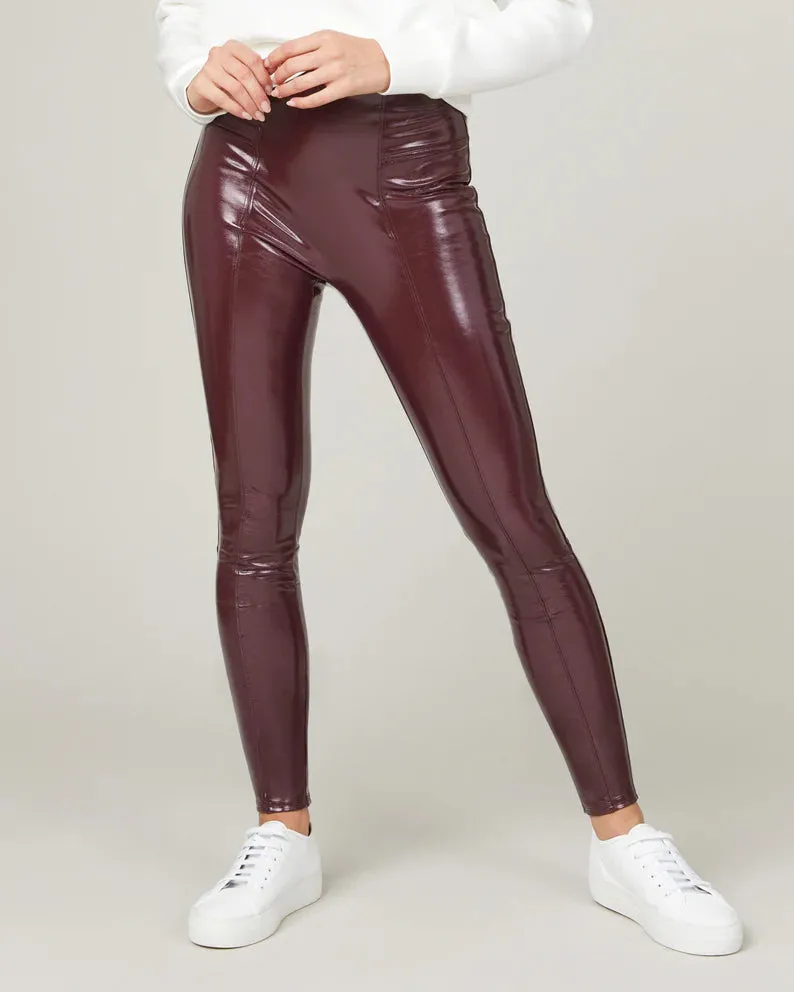 Spanx Faux Patent Leather Leggings