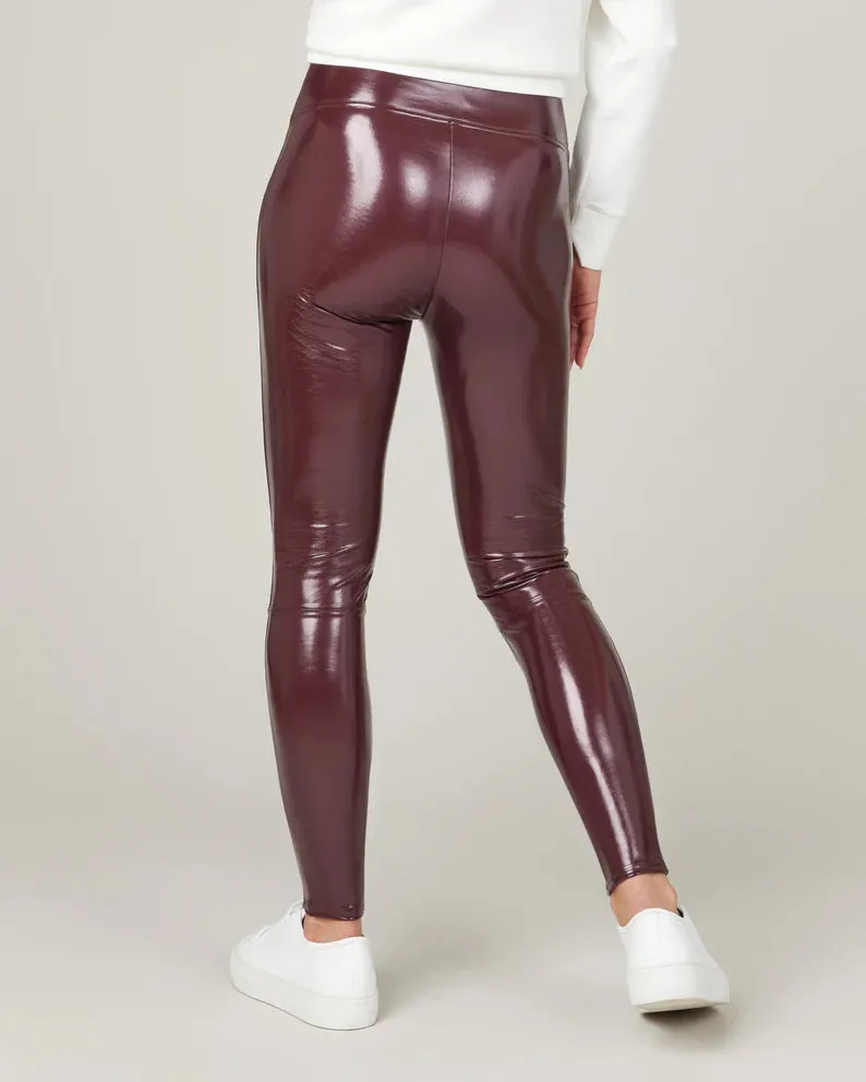 Spanx Faux Patent Leather Leggings