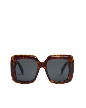 Square Sunglasses in Classic Havana