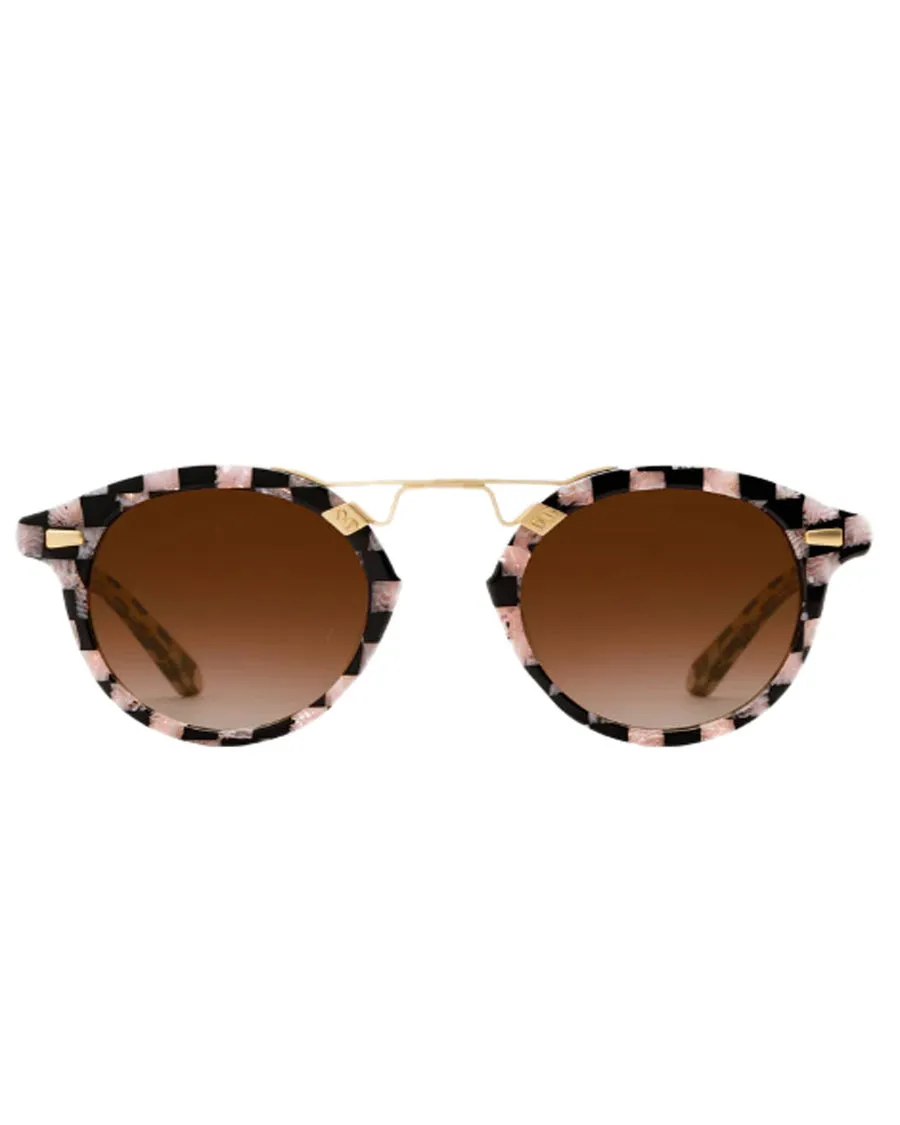 St. Louis II Sunglasses in Harlequin 18K