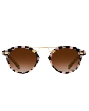 St. Louis II Sunglasses in Harlequin 18K