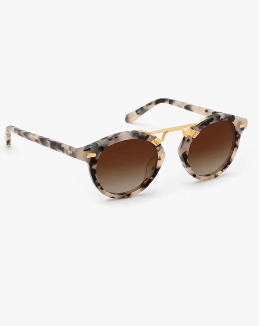 St. Louis II Sunglasses in Matte Oyster 24K