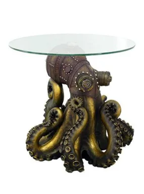 Steampunk Octopus Table