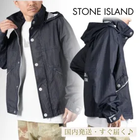 STONE ISLAND  |Pullovers Unisex Street Style Long Sleeves Plain Oversized