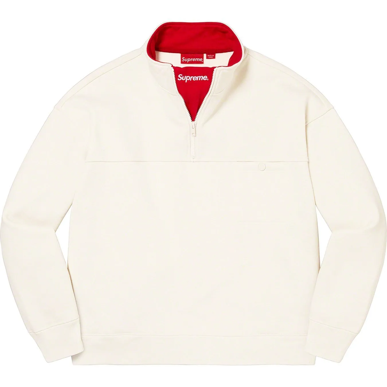 Supreme  |Pullovers Unisex Street Style Long Sleeves Plain Logo