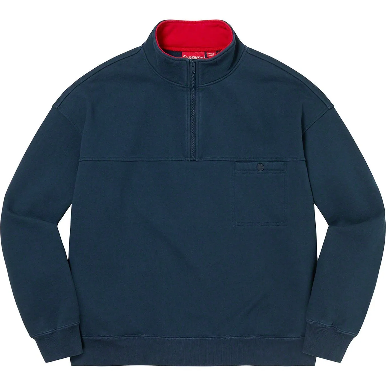 Supreme  |Pullovers Unisex Street Style Long Sleeves Plain Logo