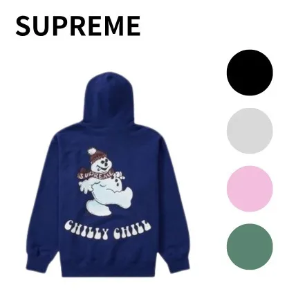 Supreme  |Pullovers Unisex Sweat Street Style Collaboration