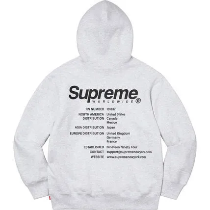 Supreme  |Pullovers Unisex Sweat Street Style Long Sleeves Plain Logo