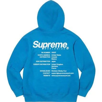 Supreme  |Pullovers Unisex Sweat Street Style Long Sleeves Plain Logo