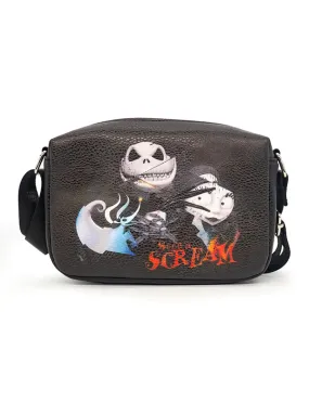 The Nightmare Before Christmas Jack, Sally and Zero Crossbody Wallet