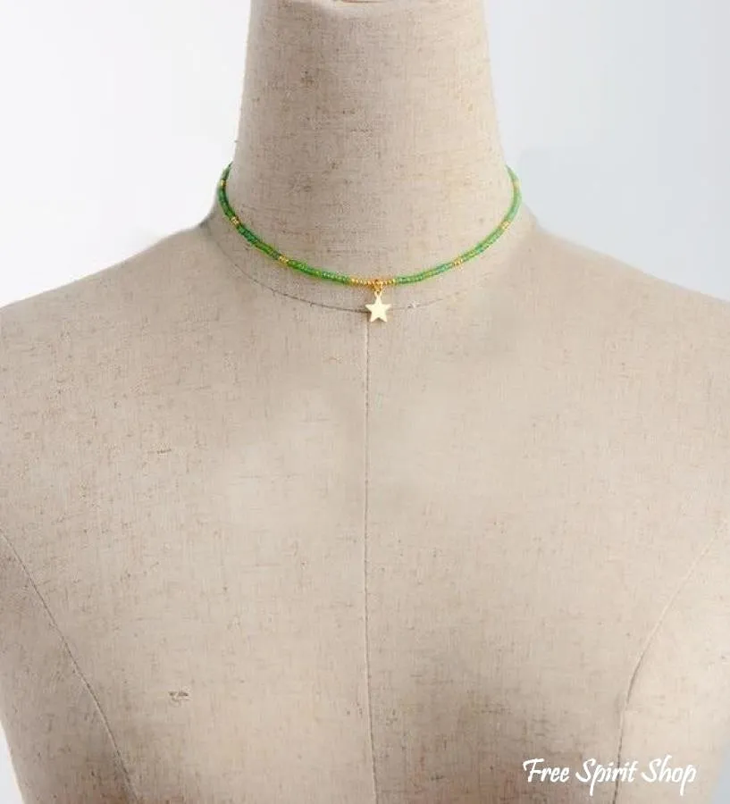 Vibrant Seed Bead Choker