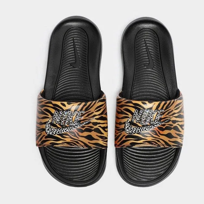 Victori Women Slides (Tiger Print)