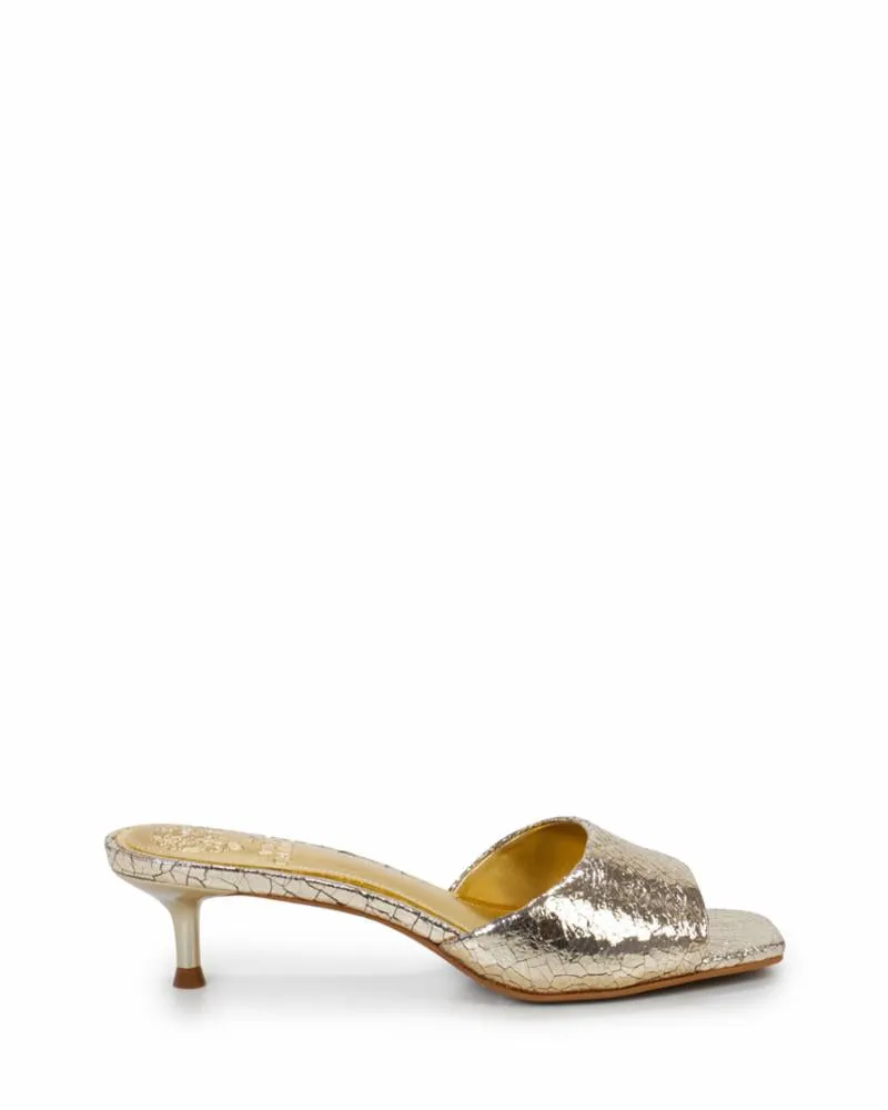 Vince Camuto FAIZA GOLD/CRACKLED TEXTURE MET