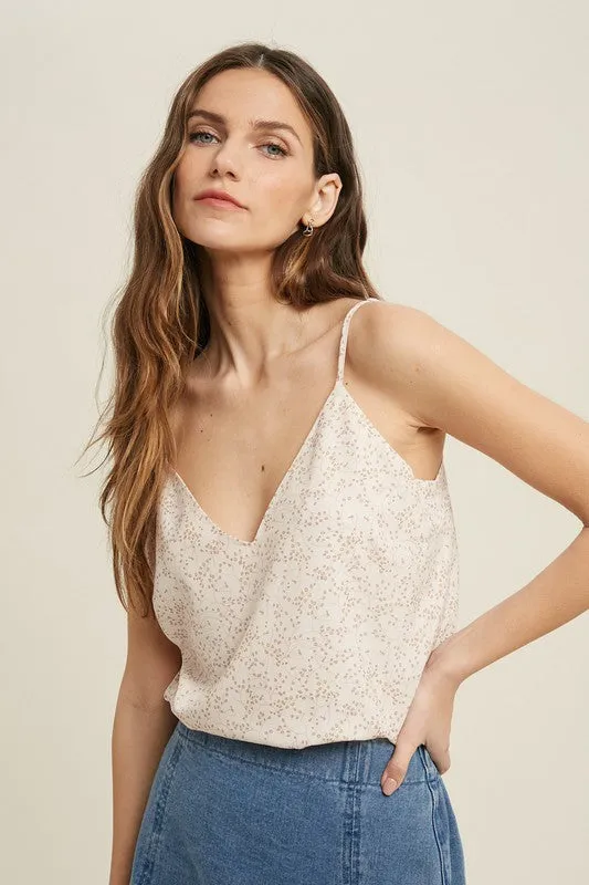 Viola Floral Lined Cami Top