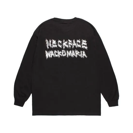 WACKO MARIA  |Crew Neck Pullovers Street Style Long Sleeves Plain Cotton