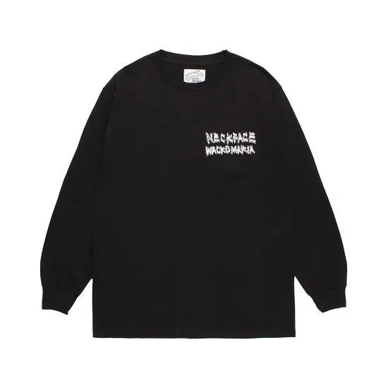 WACKO MARIA  |Crew Neck Pullovers Street Style Long Sleeves Plain Cotton