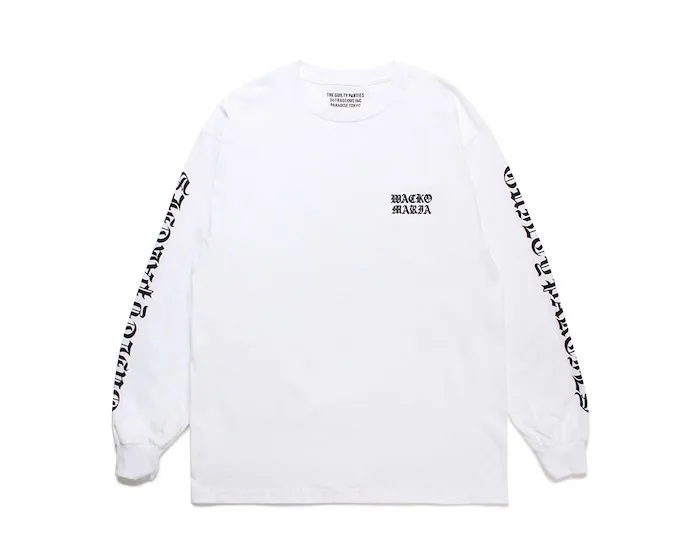 WACKO MARIA  |Crew Neck Pullovers Unisex Street Style Long Sleeves Cotton