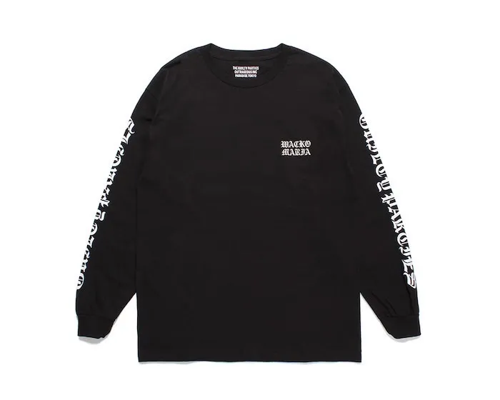 WACKO MARIA  |Crew Neck Pullovers Unisex Street Style Long Sleeves Cotton