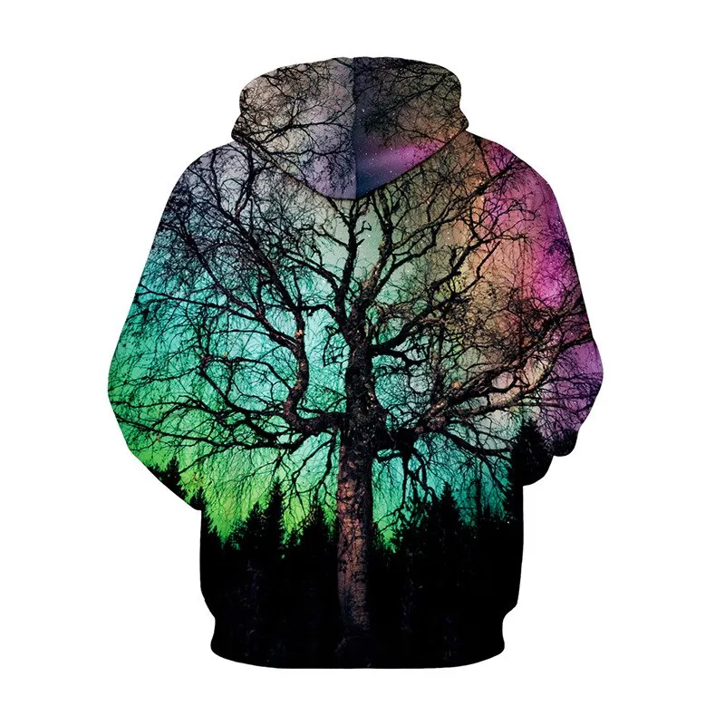 Women's Tree 3d Print Hoodie