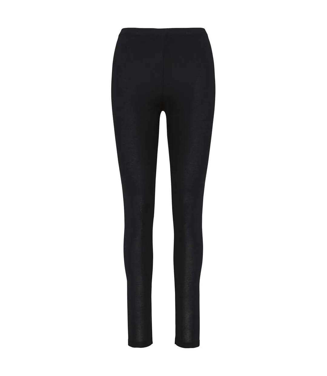 Womens/ladies plain leggings black Proact