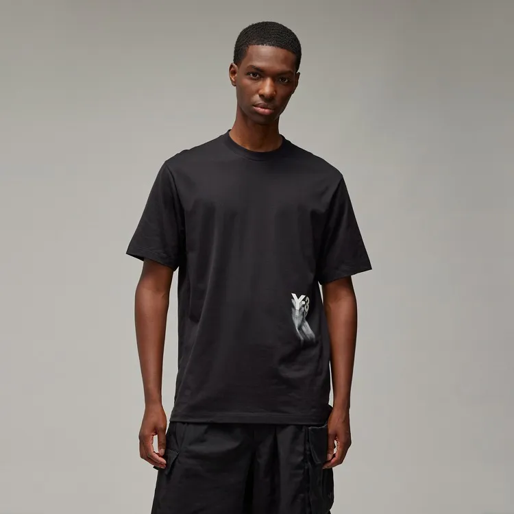 Y-3  |Pullovers Unisex Street Style Long Sleeves Plain Cotton