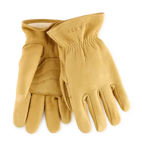 Yellow Buckskin Leather Lined Glove 95237