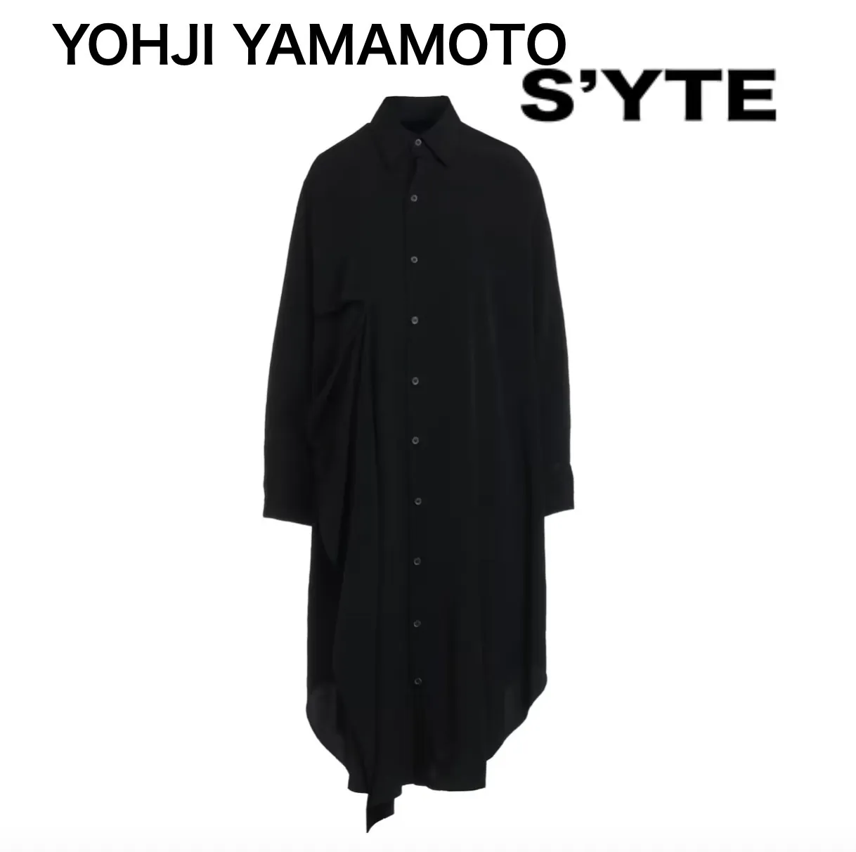 Yohji Yamamoto  |Unisex Street Style Long Sleeves Plain Designers Shirts