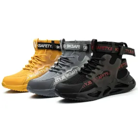 YSK 7719: Colorful Steel Toe Safety Shoes / Safety Boots (anti-slip, anti-smash)